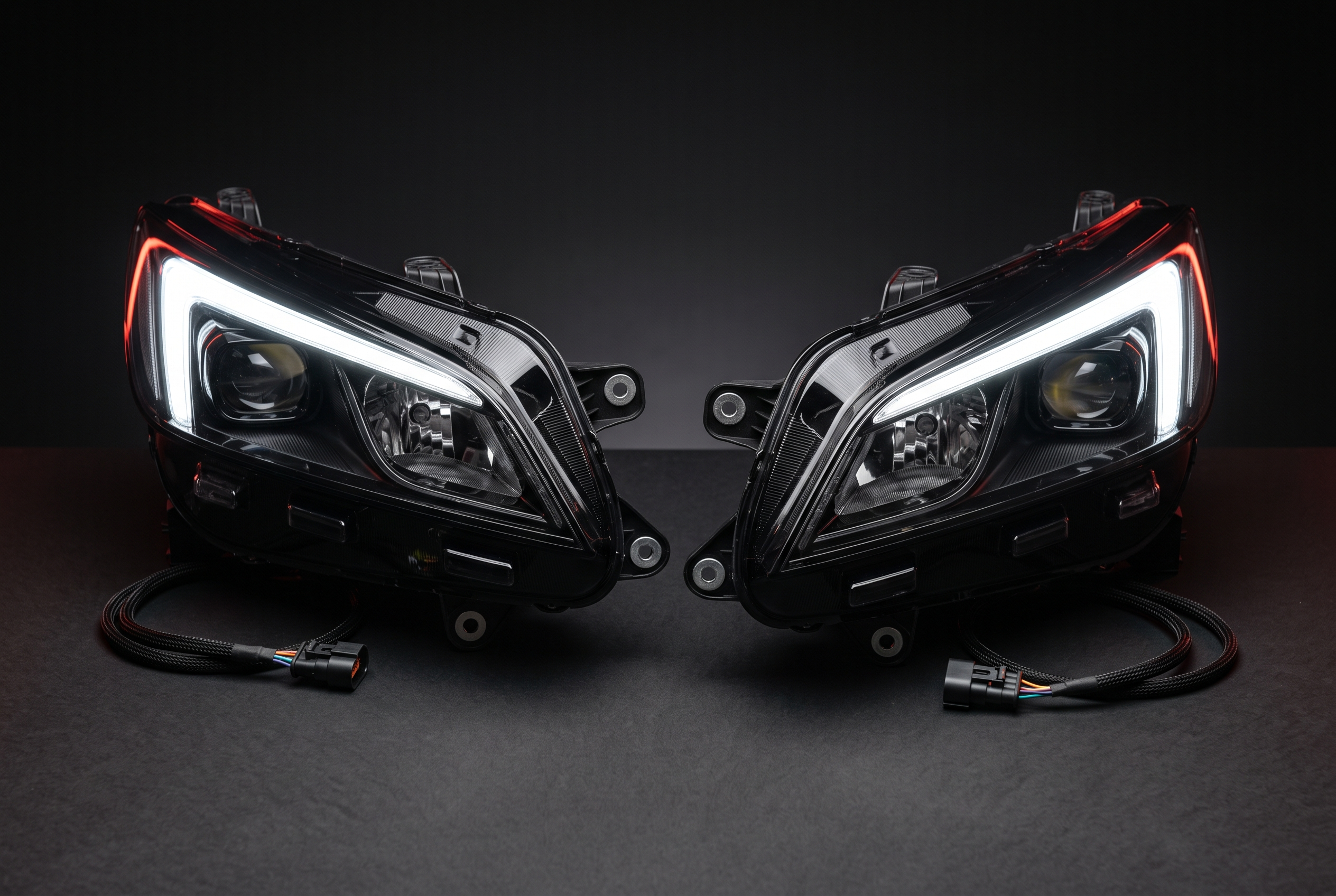 Tesla Model S OEM LED headlight assembly — genuine front lighting replacement pa
