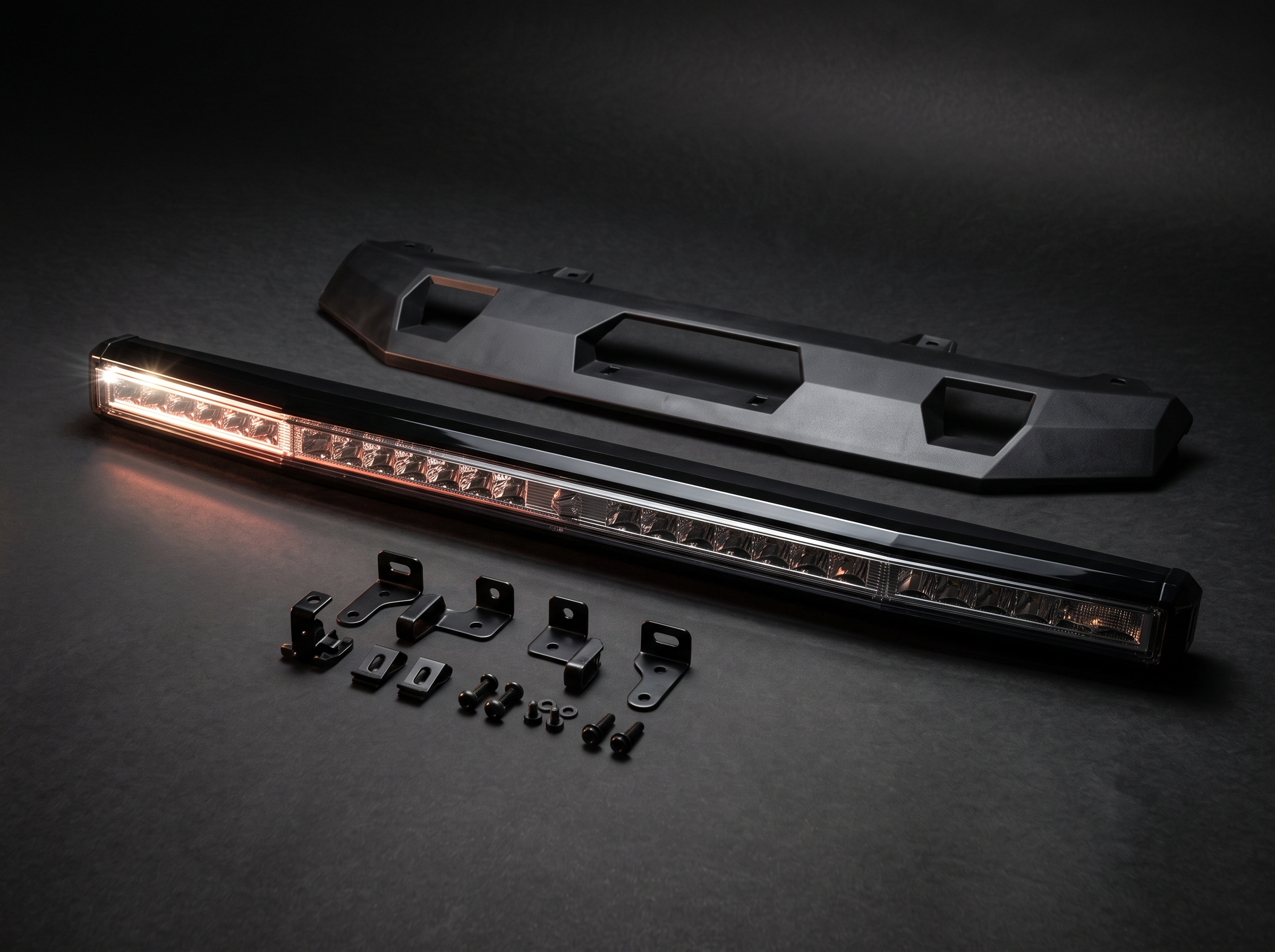 Tesla Cybertruck OEM grille and front structural parts — stainless exterior replacement components in stock